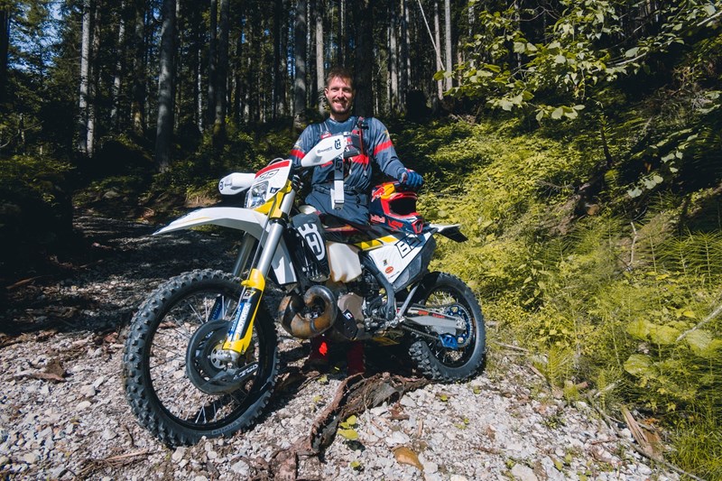 Hirscher mit Husqvarna TE 300i - Red Bull Romaniacs 2021 Hirscher mit Husqvarna TE 300i - Red Bull Romaniacs 2021