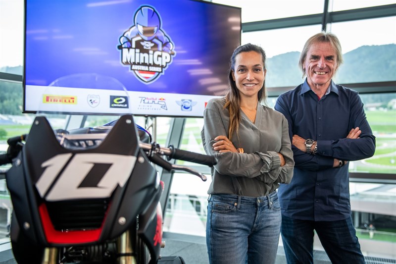 Andrea Schlager und Gustl Auinger Red Bull Ring. Andrea Schlager und Gustl Auinger Red Bull Ring.