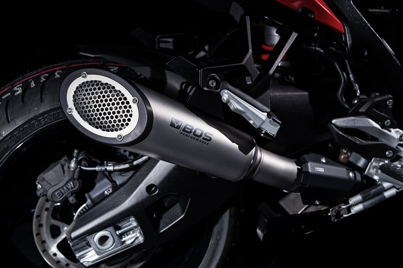 BOS Titan SSEC GP Slip-on slash cut