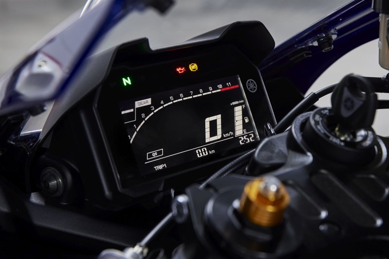 Yamaha R7 Display