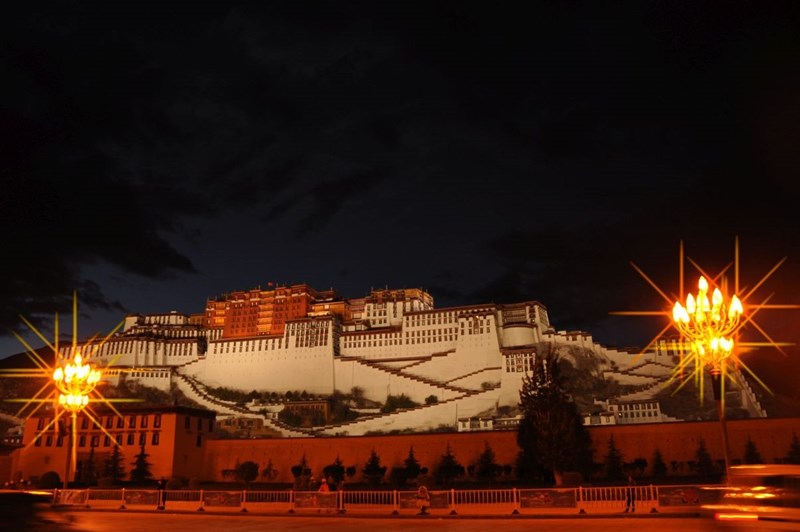 Potala-Palast in Tibet