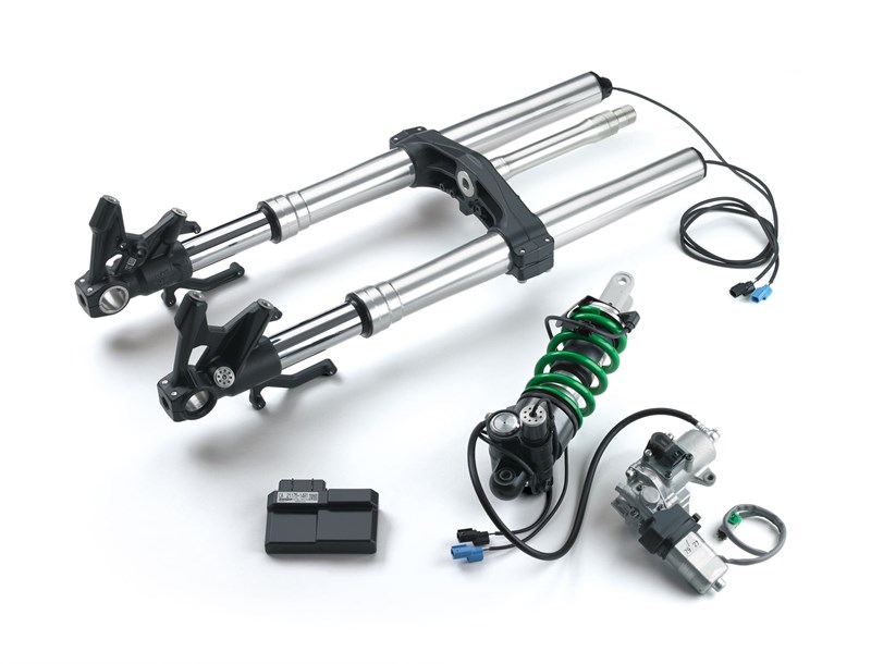 Kawasaki elektronisches Fahrwerk