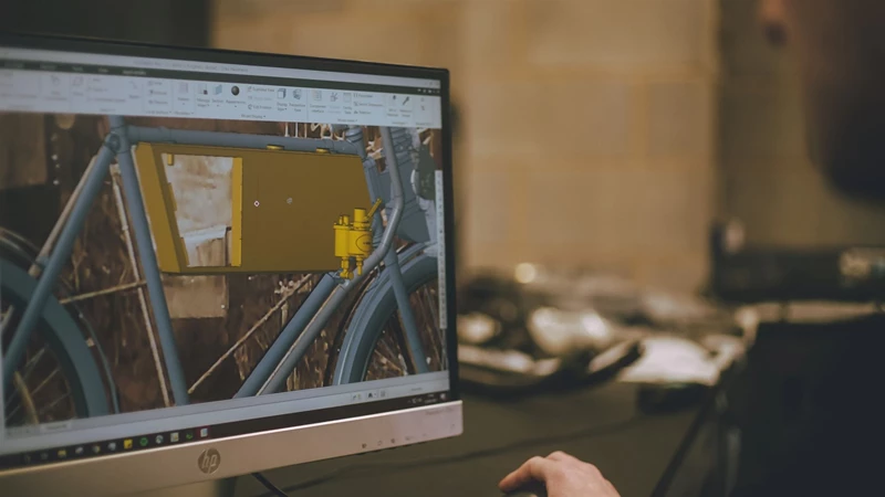 Am Computer wurde das Project Origin vollständig vorkonstruiert. Am Computer wurde das Project Origin vollständig vorkonstruiert.