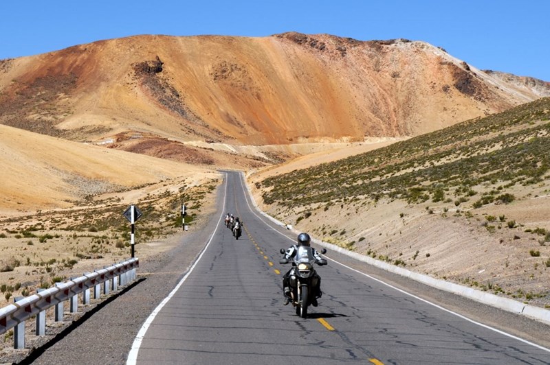 Mit dem Motorrad in die Anden, Peru 