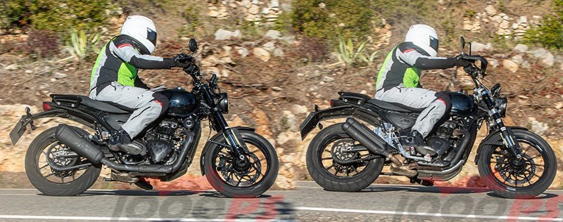 Triumph Street Single Erlkönig Triumph Street Single Erlkönig