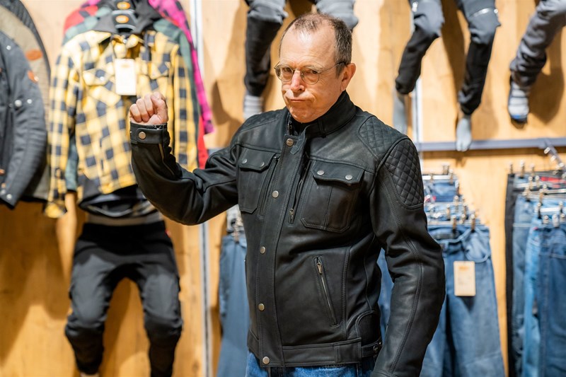 Herren Lederjacke Starien Herren Lederjacke Starien