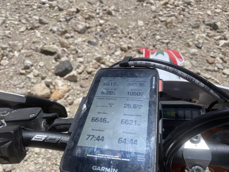 Höhen-Weltrekord mit dem Motorrad Höhen-Weltrekord mit dem Motorrad