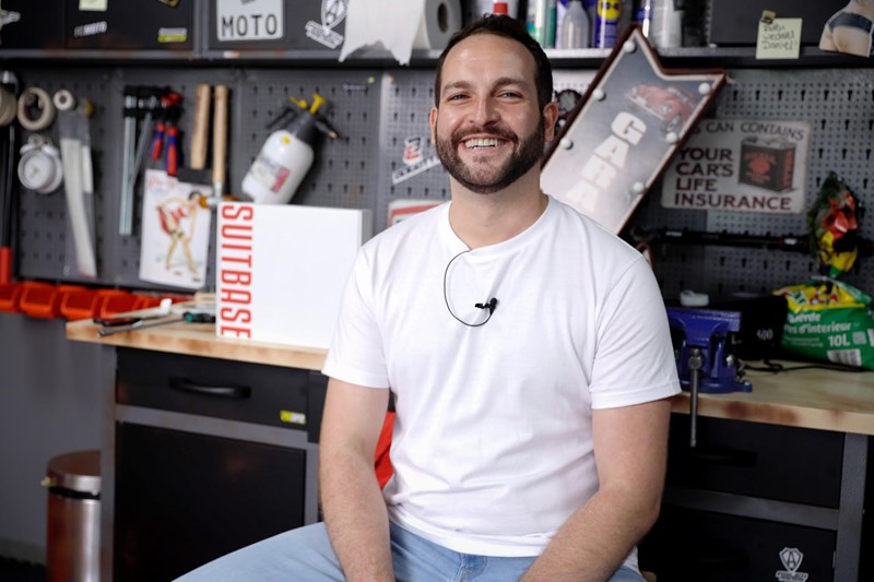 Suitbase-Erfinder Torben Brubach