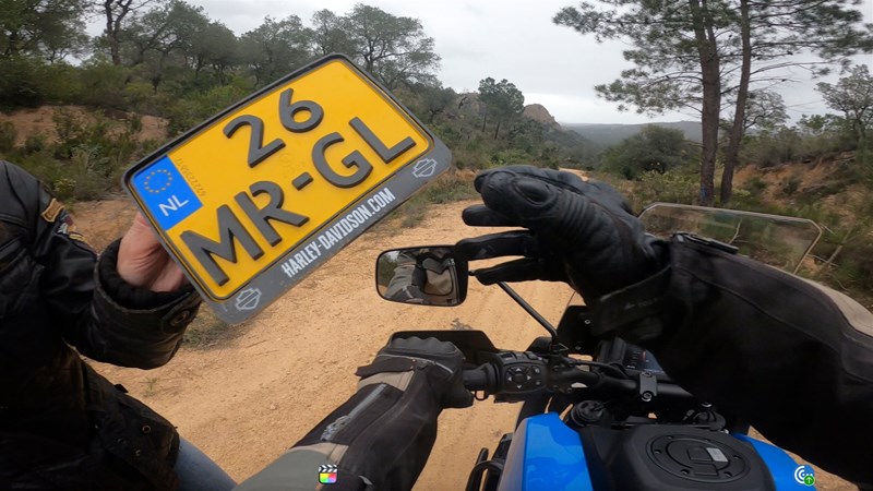 Harley-Davidson Pan Am Kennzeichenhalter