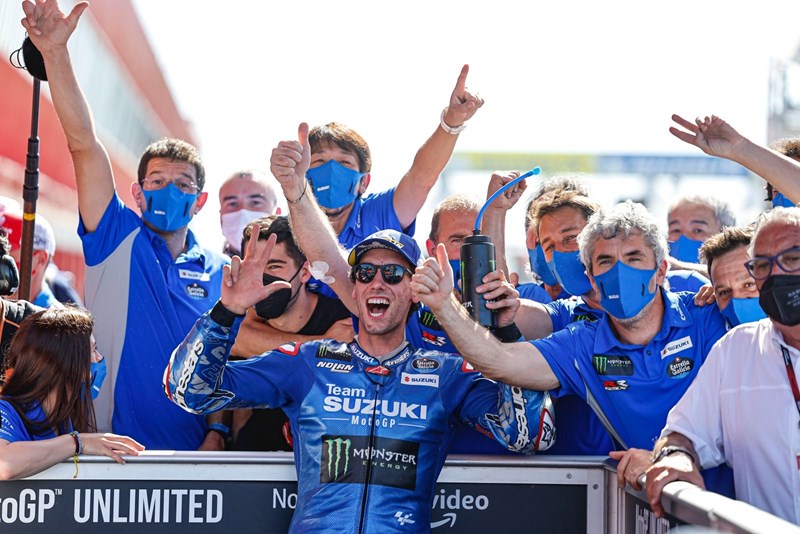 Alex Rins Suzuki Ecstar Team