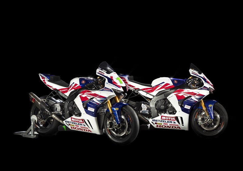 Die Honda UK-Superbikes mit Metzeler Racetec RR-Reifen Die Honda UK-Superbikes mit Metzeler Racetec RR-Reifen