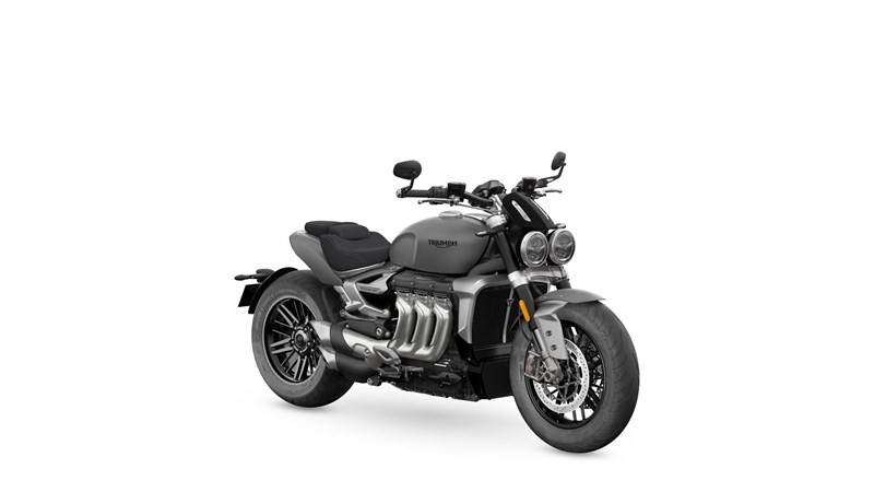 Triumph Rocket 3 R in Matt Silver Ice Triumph Rocket 3 R in Matt Silver Ice