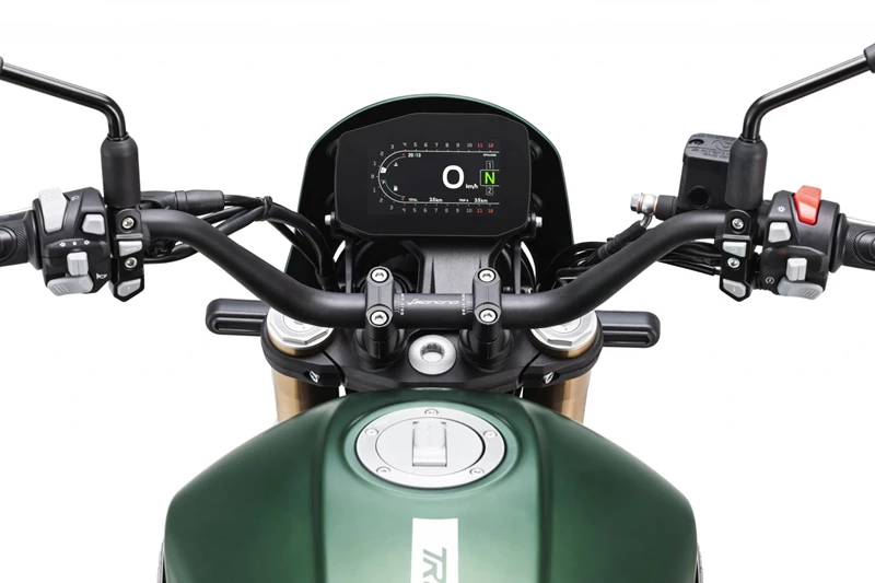 Die Bedieneinheiten der Benelli Leoncino 800 Trail Die Bedieneinheiten der Benelli Leoncino 800 Trail