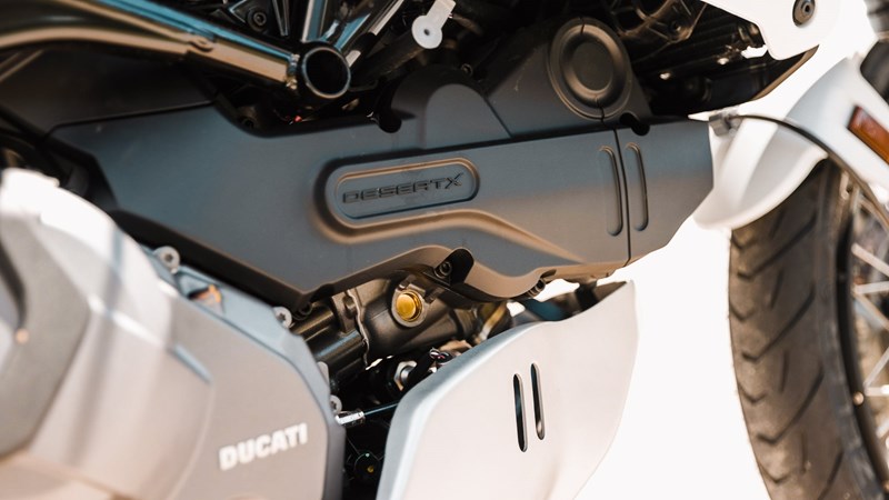 Motor der Ducati DesertX 2022