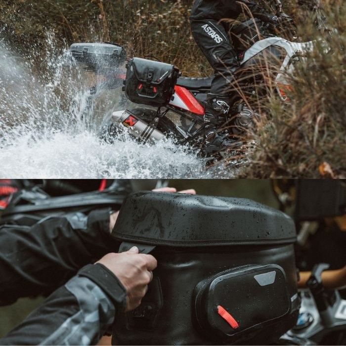 Die SysBag und der Tankrucksack WP Pro von SW-Motech