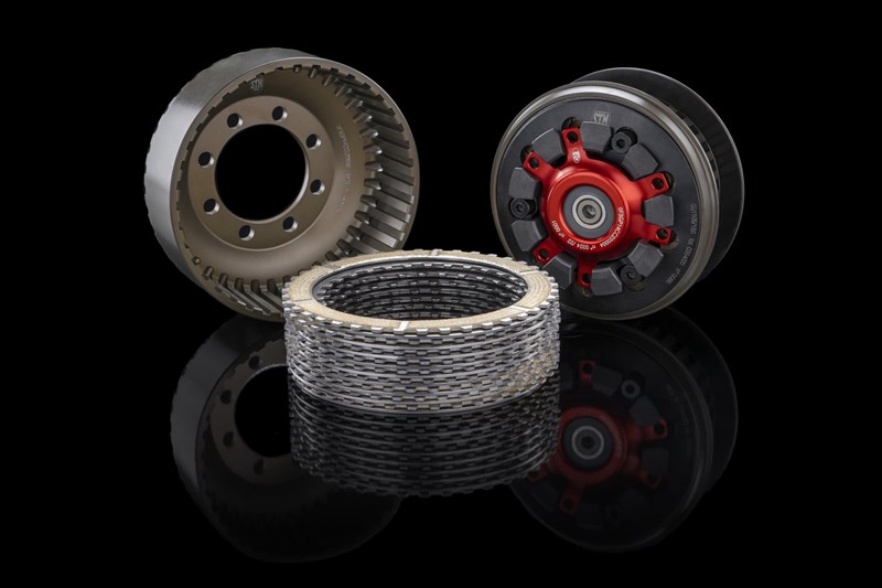 Die Trockenkupplung der neuen Panigale V4 R.