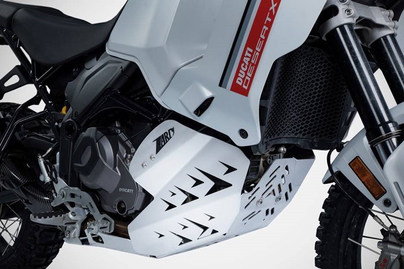 Carbon Auspuffkrümmer Hitzeschild für Ducati DesertX