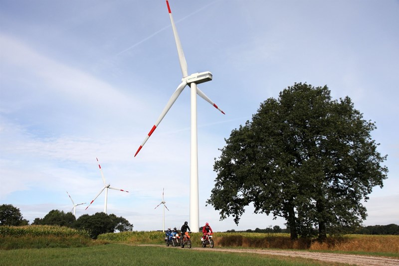 Motorrad-Enduro-Tour in Dithmarschen