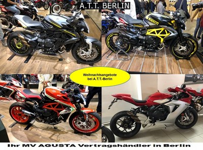 A.T.T.-Weihnachtspreise für MV Motorräder