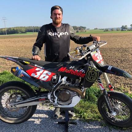 Kevin Kepold auf einer Husqvarna FS 450 2019 sowie auf einer Husqvarna FC 250 2019 !!!