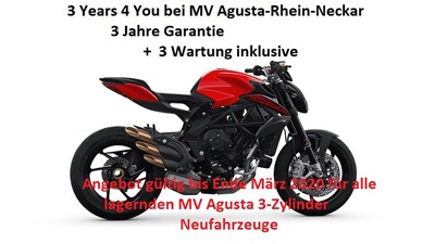 3 Years 4 You bei MV Agusta - Rhein - Neckar 