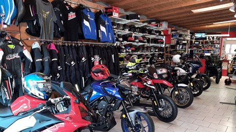 Unsere Motorradhäuser