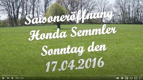 Honda Semmler - 1te Ausfahrt 2016