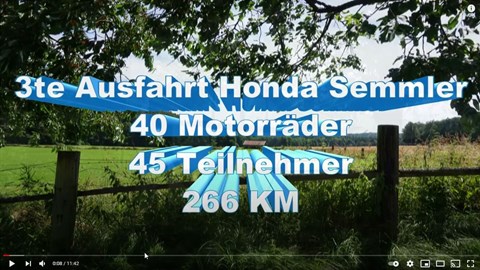 Honda Semmler - 3te Ausfahrt 2016