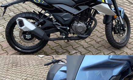 FK Streetscrambler 125 BC Black Seat 