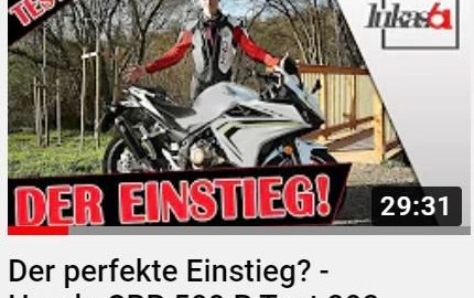 Honda Semmler - Lukas.61 Video über Honda CBR500R 