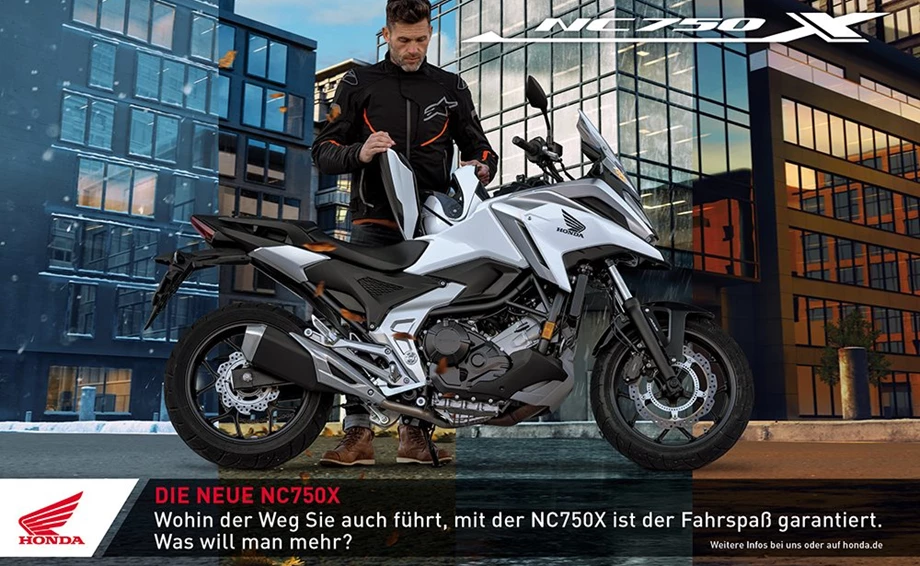 DIE NEUE NC750X Bild 1: DIE NEUE NC750X