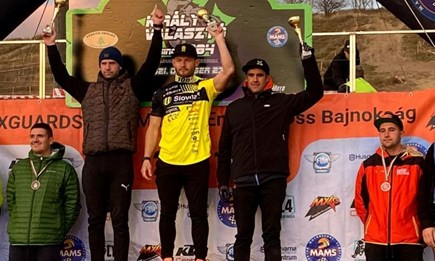 Mario Hirschmugl - Podium beim Finale der ungarischen Meisterschaft