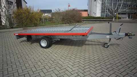 Motorradanhänger offen groß