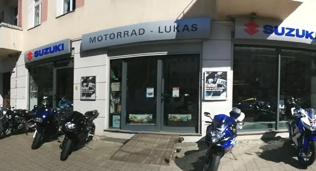 Motorrad Lukas SUZUKI Motorrad Vertragshändler & Service-Werkstatt in Berlin Bild 1: Motorrad Lukas SUZUKI Motorrad Vertragshändler & Service-Werkstatt in Berlin
