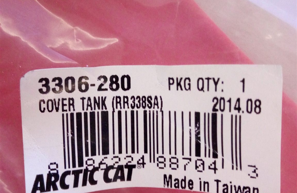  Arctic Cat Tankabdeckung 350/400/450 CR