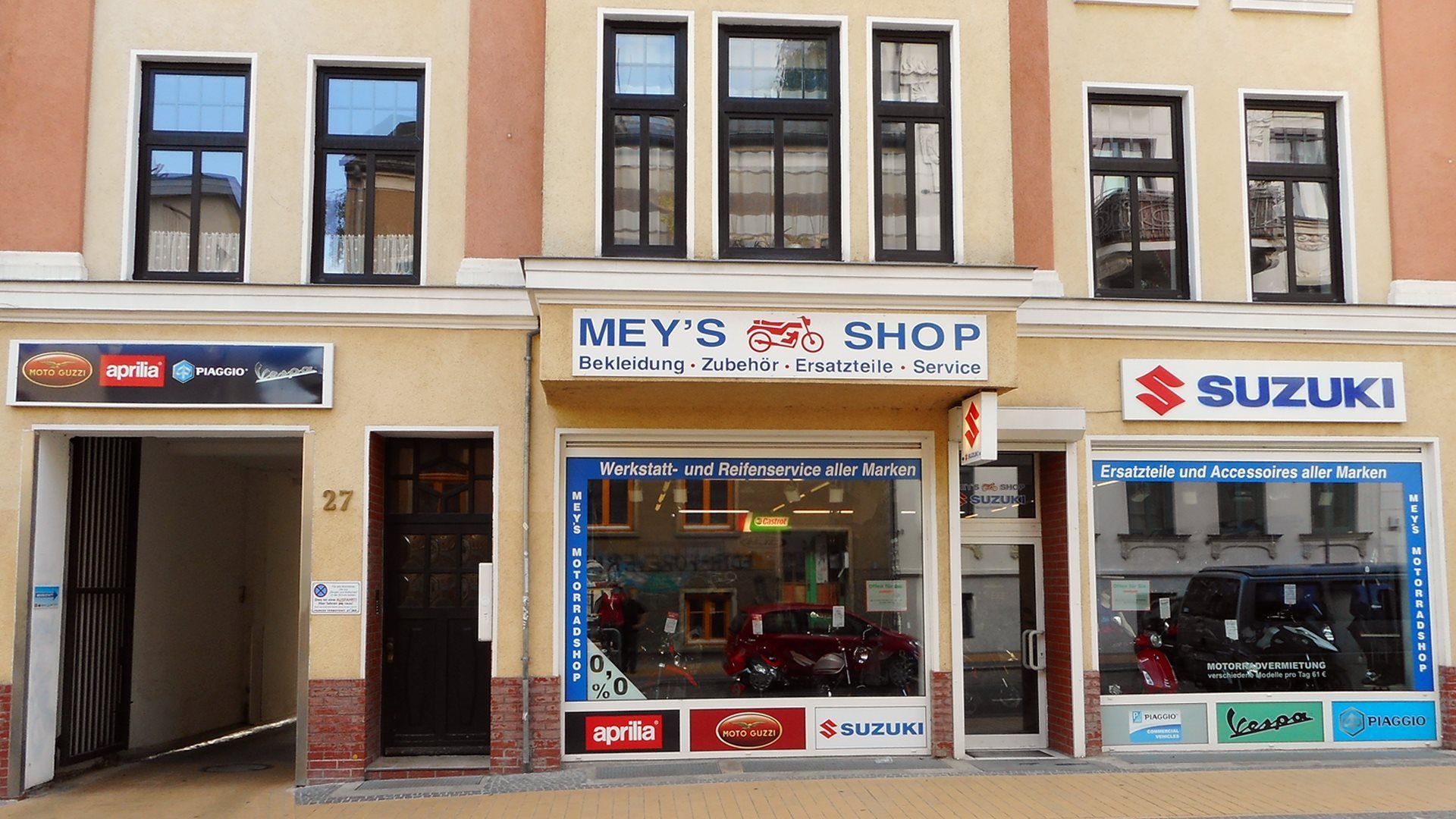 Mey's Motorradshop Rostock Motorradbekleidung, Motorradladen, Zubehör