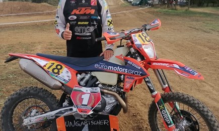 Mario Hirschmugl ist "Ungarischer Cross Country Staatsmeister 2022"