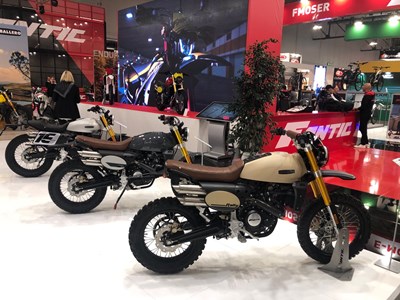 Fantic News vom EICMA Stand in Mailand!