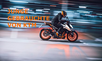 DER WEG ZU DEN JUNGEN GEBRAUCHTEN VON KTM