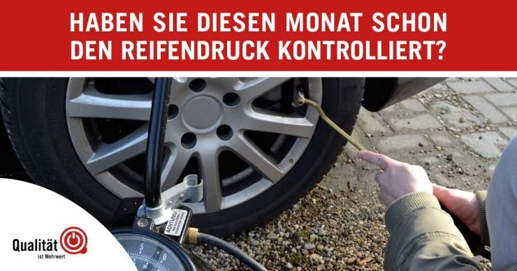 Tipps zum Thema Reifenluftdruck  Bild 1: Tipps zum Thema Reifenluftdruck