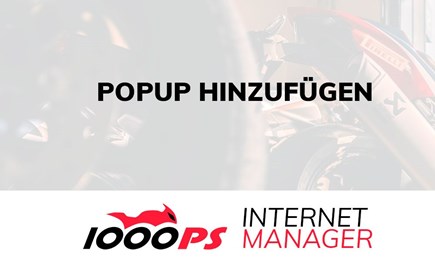 Popup hinzufügen