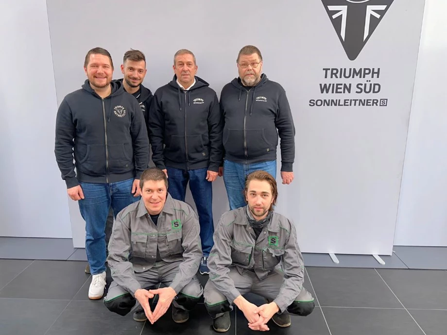 Willkommen bei Triumph Wien Süd Bild 1: Willkommen bei Triumph Wien Süd