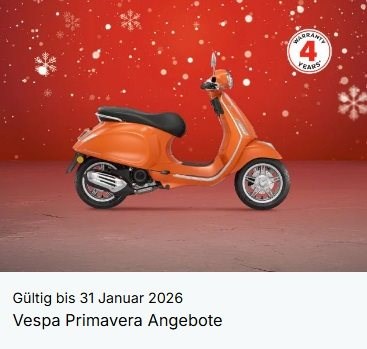 Vespa Primavera Angebote