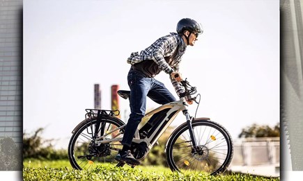 3. Ab auf den Sattel: