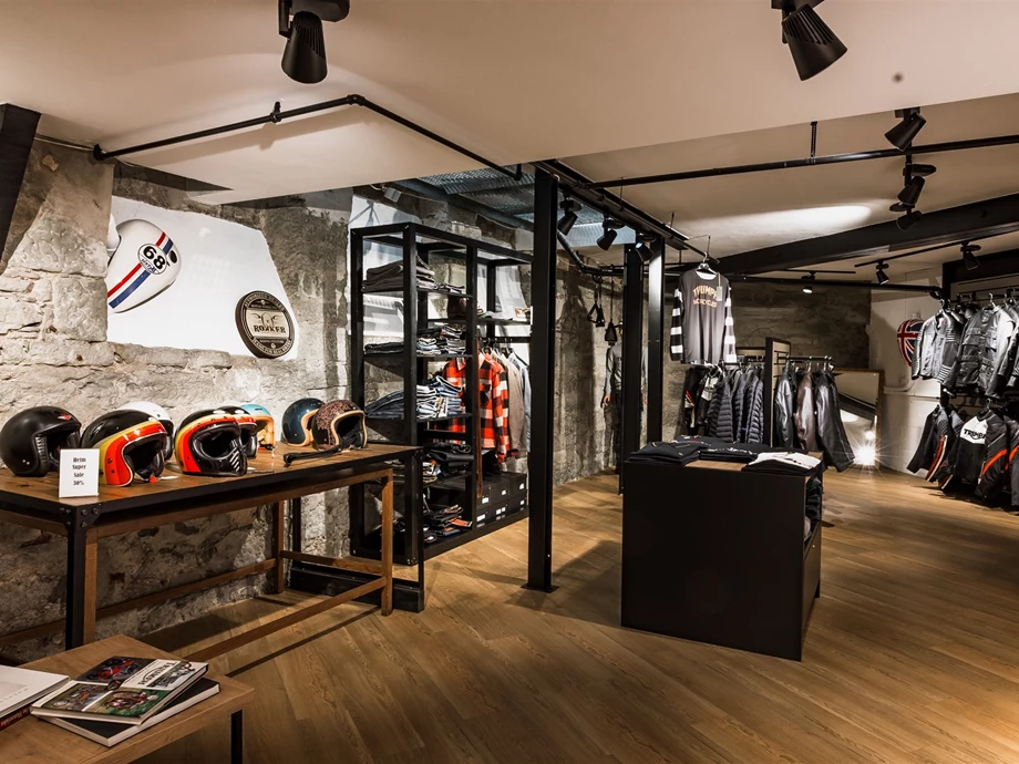 TRIUMPH WORLD STORE ZÜRICH Bild 1: TRIUMPH WORLD STORE ZÜRICH