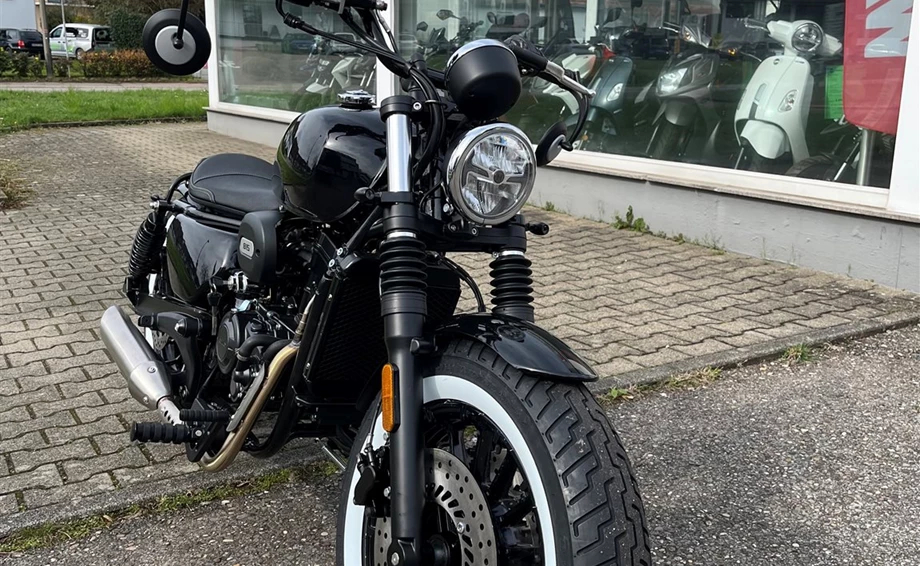 Hanway BOBBER 125 BC seitliches Kennzeichen & WW Bild 6: Hanway BOBBER 125 BC seitliches Kennzeichen & WW