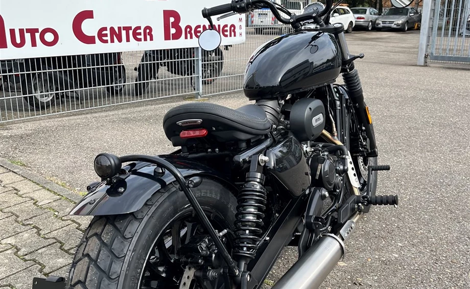 Hanway BOBBER 125 BC seitliches Kennzeichen "Grobstollenreifen" Bild 5: Hanway BOBBER 125 BC seitliches Kennzeichen "Grobstollenreifen"