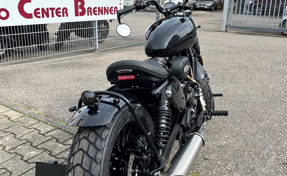 Hanway BOBBER 125 BC seitliches Kennzeichen "Grobstollenreifen" Bild 9: Hanway BOBBER 125 BC seitliches Kennzeichen "Grobstollenreifen"