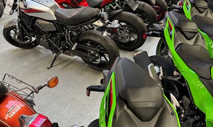 Arbeiten beim Bikerzentrum BERENTELG