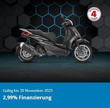 Piaggio 2,99% Finanzierung